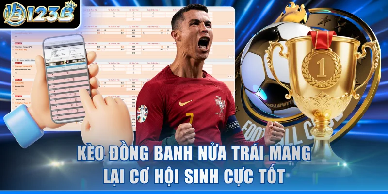 Kèo đồng banh nửa trái mang lại cơ hội sinh cực tốt