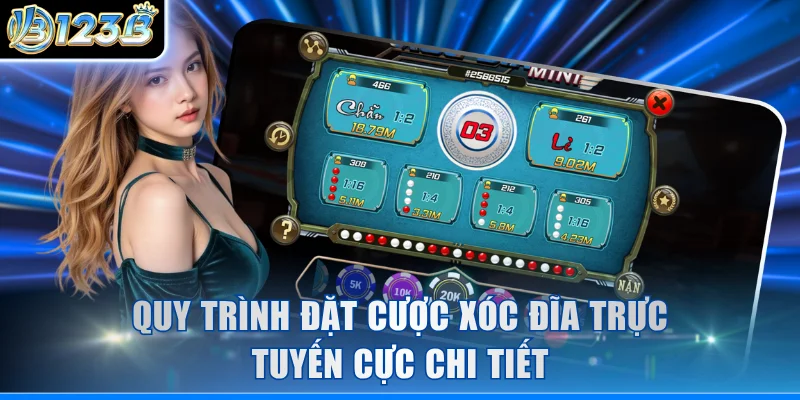 Quy trình đặt cược Xóc Đĩa trực tuyến cực chi tiết